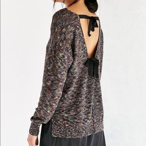 UO Kimchi Blue Double Tie-Back Sweater